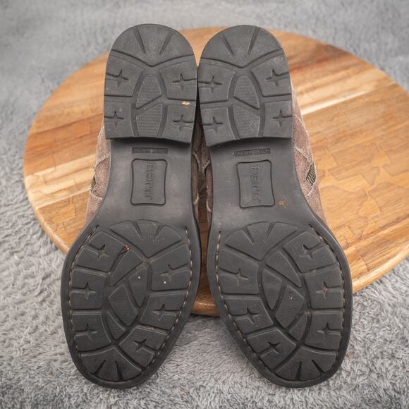 Born Women's Trinculo Boot Sz 6.5 Block Heel Distress Brown Leather Boho Bootie - Picture 7 of 7